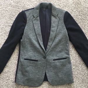 Jcrew two tone blazer size 2